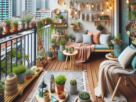 10 Ide Proyek DIY untuk Menyulap Balkon Menjadi Oasis