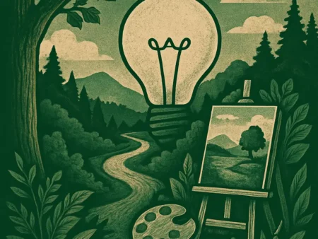 Karya Seni yang Memadukan Alam dan Ruang Ide
