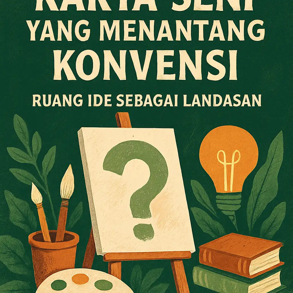 Karya Seni yang Menantang Konvensi: Ruang Ide Sebagai Landasan
