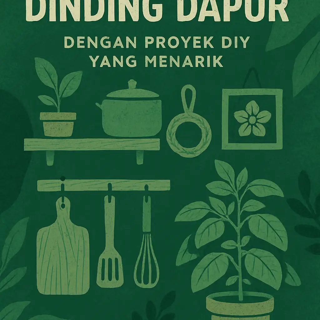 DIY: Menghias Dinding Dapur dengan Proyek DIY yang Menarik