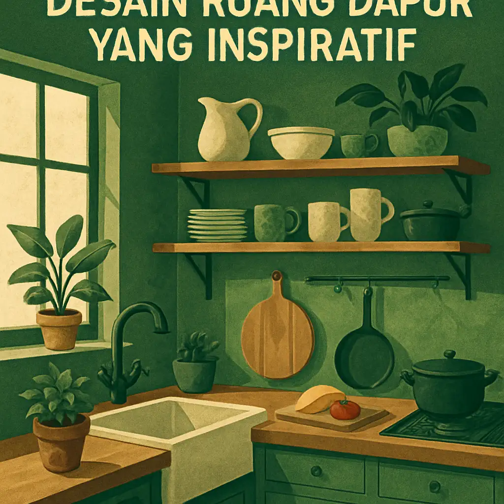 Menghadirkan Rasa dengan Desain Ruang Dapur yang Inspiratif